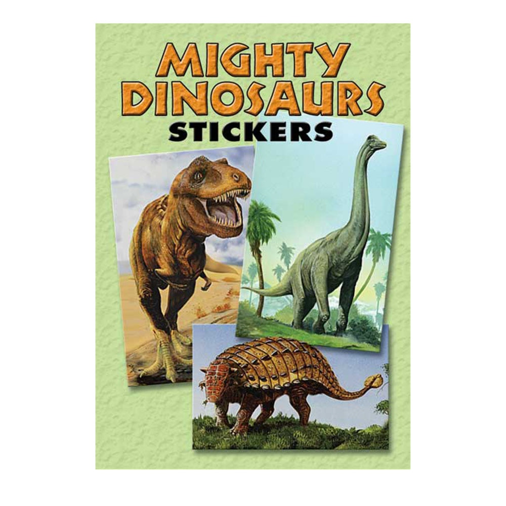 Dover, Little, Sticker Book, Mighty Dinosaurs